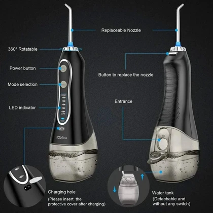 دستگاه شست و شوی دهان و دندان اچ تو اوفلس مدل Portable hf-6