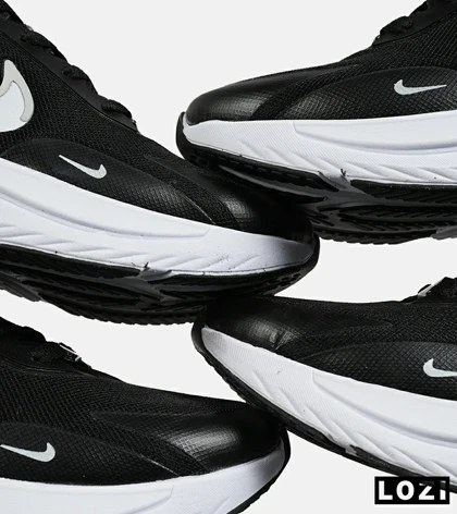 کفش کتانی مردانه و زنانه مشکی سفید NIKE Lebron 22 Guide V.02