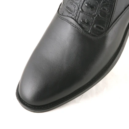 کفش رسمی مردانه چرم یلسان مدل آتاش کد 558-GAN