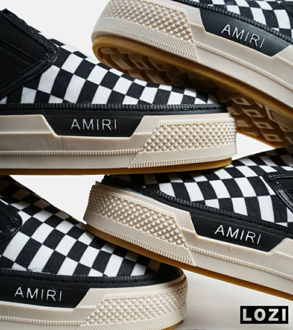 کفش اسنیکرزونس Amiri Stars Checkered مدل 5991