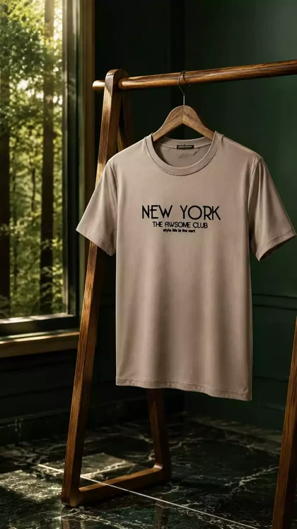 تیشرت مردانه طرح NEW YORK