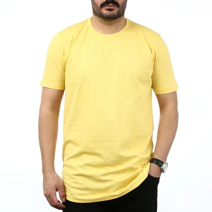 تیشرت آستین کوتاه لانگ مردانه سیزر مدل 15511449