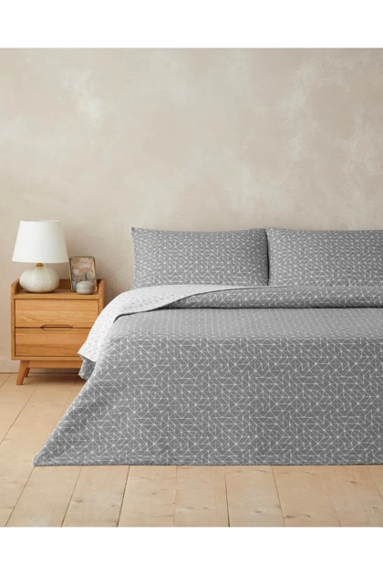 سرویس روتختی یک نفره English Home مدل Trio Shape طرح دار