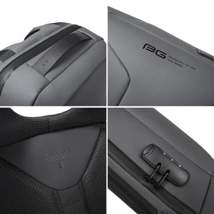 کوله پشتی اورجینال بنج مدل BANGE - BG22188 + قفل ضد سرقت