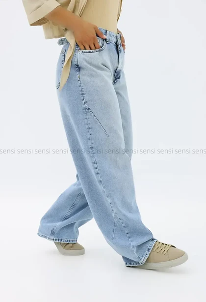 شلوار جین baloonکد1003047