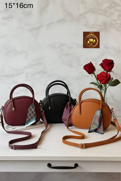 کیف دستی دوشی مجلسی زنانه اسکارفی