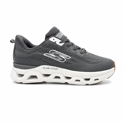 کفش و کتانی مردانه مدل رانینگ SKECHERS رنگ طوسی کد 40091