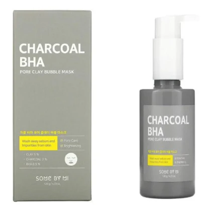ماسک ذغال سام بای می مدل Charcoal BHA حجم 120g