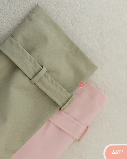 بارانی کوتاه عروسکی کمرگت 5531