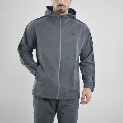 ست سویشرت و شلوار گرمکن اسپرت الو مدل 17006 طوسی