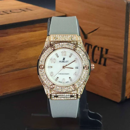 ساعت مچی زنانه هابلوت HUBLOT A919L با موتور کوارتز ژاپن کد 1