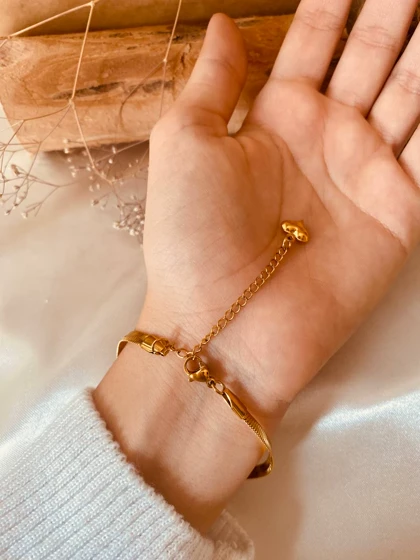 دستبند ماری استیل کد GDH4