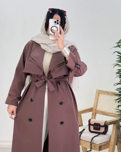 بارانی بلند نیهان(89)کد:4410
