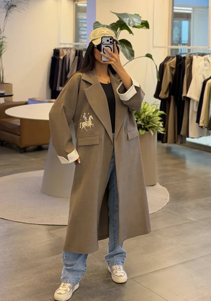 مانتو ماکسی هرمس