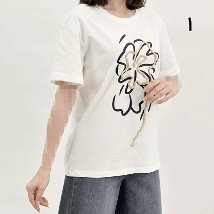 تیشرت یقه گرد 1008507