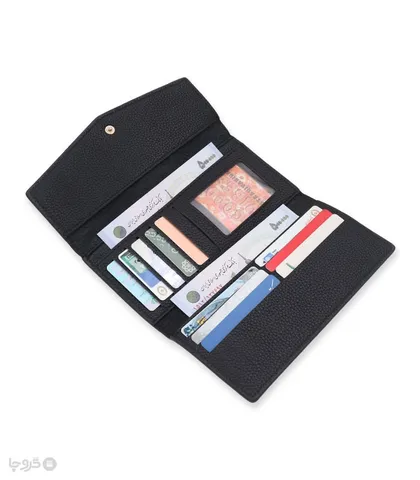 کیف پول زنانه تاشو زیپ‌دار Taomicmic تائومیک میک کد Y8213 ساده