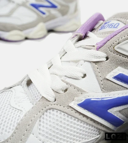 کفش کتانی زنانه کرم بنفش NEW BALANCE 9060 مدل 4188