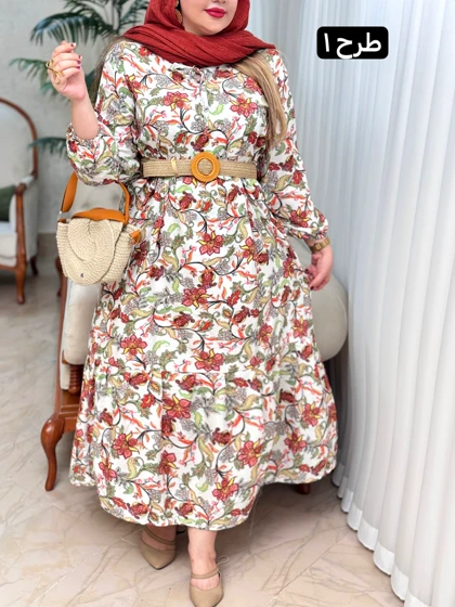 پیراهن فلور نوژا 3053