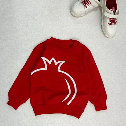 بلوز یلدایی طرح انار ست خواهر برادری