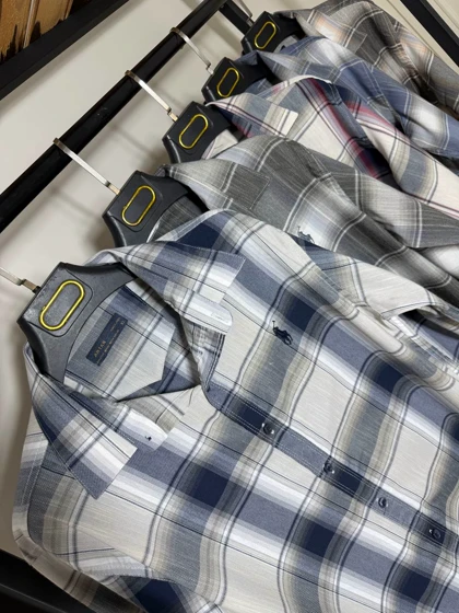 پیراهن استین بلند کشپنبه 2618