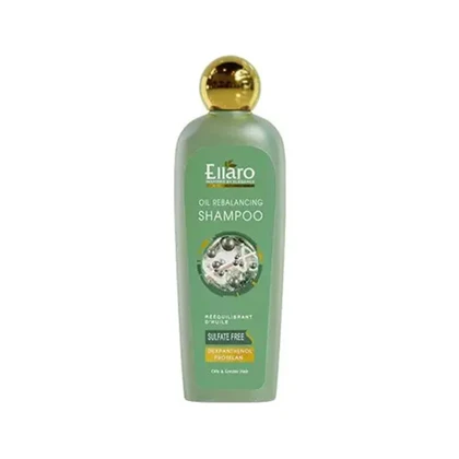 شامپو بدون سولفات مخصوص موهای چرب الارو مدل Ellaro Oil Rebalancing Sulfate Free Shampoo