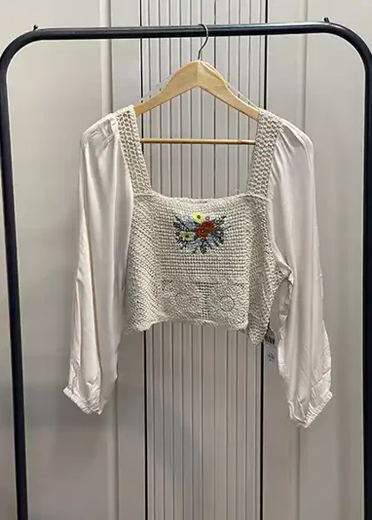 کراپ گلدوزی