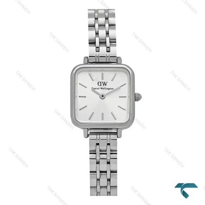 ساعت مچی DW زنانه مربعی فلزی تمام سیلور DW-7262-L