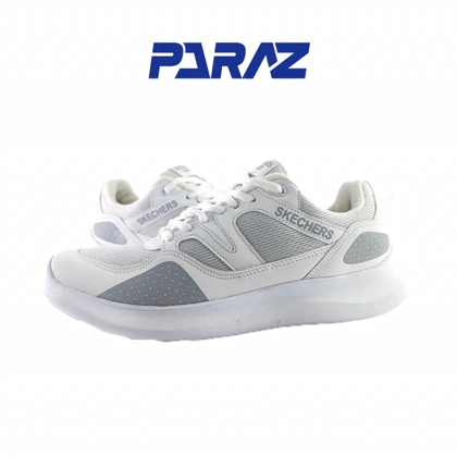 کفش اسپرت و روزمره مردانه برند اسکچرز Skechers مدل کوانتوم سفید کد 249
