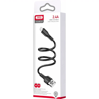 کابل میکرو یو اس بی ایکس او XO مدل NB230 جریان 2.4 آمپر 1 متری