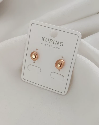 گوشواره میخی مدل تا به تا دفرمه گوی ژوپینگ