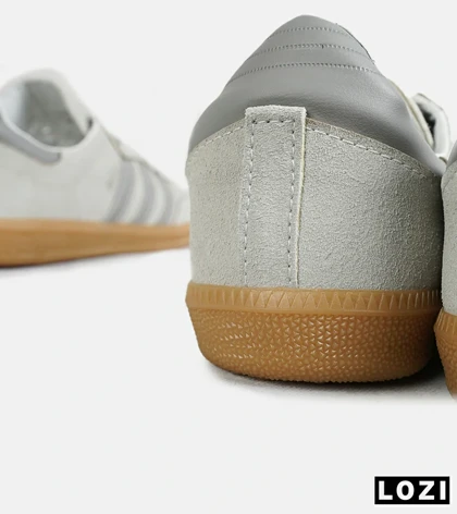 کفش کتانی مردانه زنانه سامبا طوسی ADIDAS Samba مدل 7301