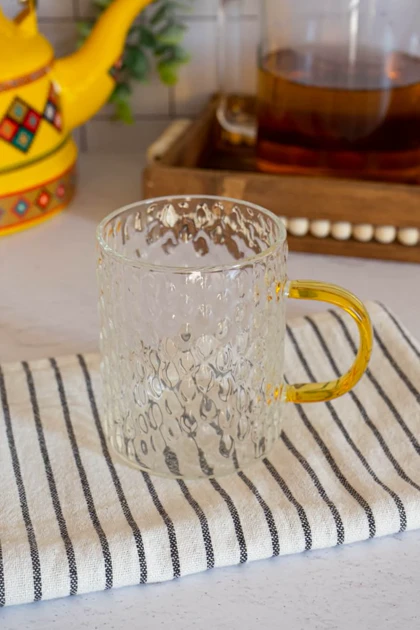 لیوان دسته عسلی pa57