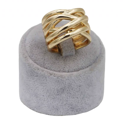 انگشتر گره‌ای زنانه مدل سیمی