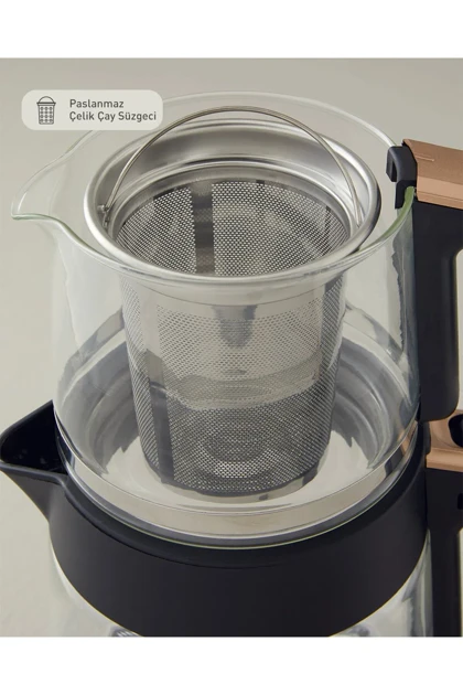 ماشین چای‌ساز شیشه‌ای English Home مدل CMK 6001