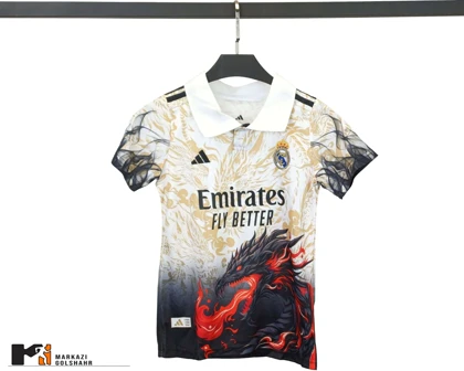 کیت فوتبالی بچه گانه رئال دراگون کد 2011037