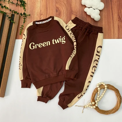 بلوز شلوار دورس مدل گیرین رنج3تا6سال