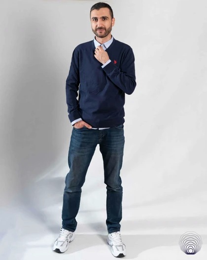 پلیور یقه هفت مردانه U.S.Polo Assn – فیت راحت و کلاسیک آمریکایی