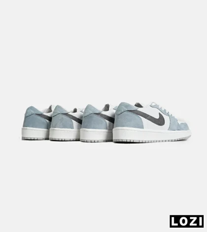کفش کتانی مردانه سفید آبی نایک NIKE SB