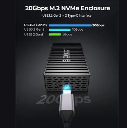 باکس هارد SSD NVMe اوریکو ORICO مدل 9620-C3