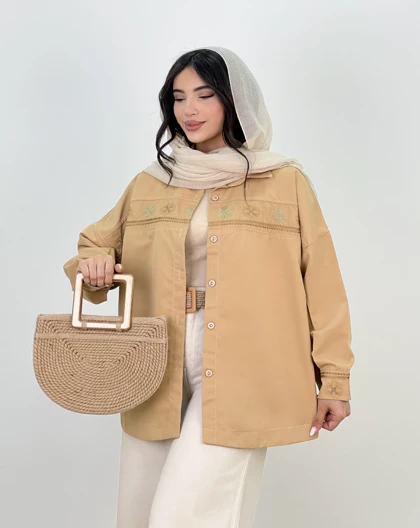 شومیز گلدوزی سالومه(72)کد:5165