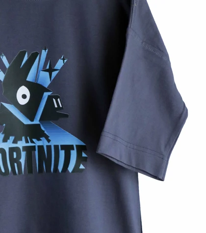 تیشرت طوسی طرح Fortnite