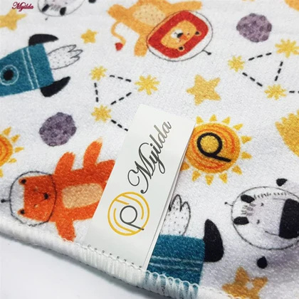 حوله استخری ماییلدا طرح فضانورد کد 5539 سایز 100x50 سانتی متر