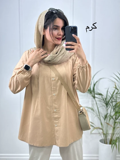 مانتو شومیزی پونه ( دارای ایراد جزئی )