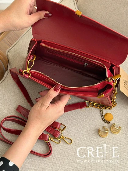 کیف چرمی سگک مستطیلی