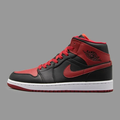 نایکی ایرجردن 1 آلترنیت برد ساق بلند Nike Air Jordan 1 Mid Alternate Bred