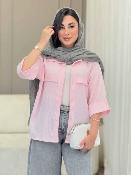 مانتو آستین پاکتی جلو ژیله