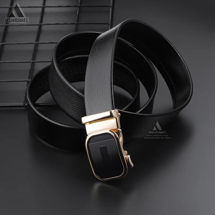 کمربند چرم مردانه Leather Ratchet Belt BL143