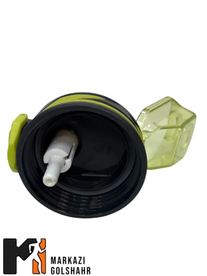 قمقمه ورزشی بدنه طلق شفاف 1 لیتری کد 592