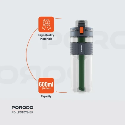 بطری آب تصفیه 2 مرحله PORODO LFST079