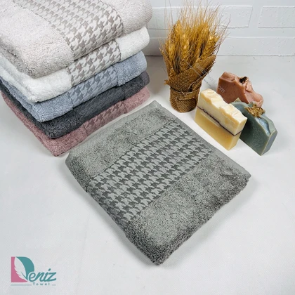 حوله دستی طرح پیچازی رنگ سدری